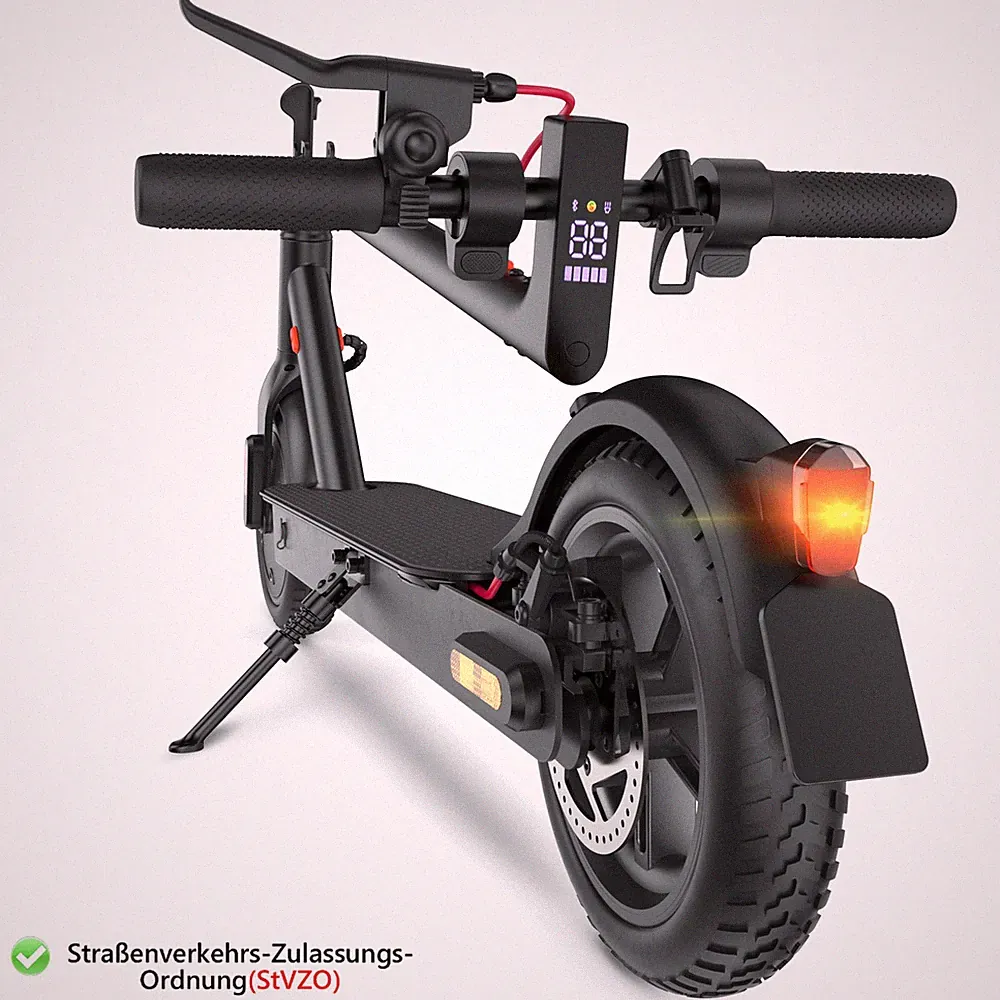 Elektroroller E-scooter Mit ABE APP Faltbar Elektro-Roller bis 30KM 20km/h