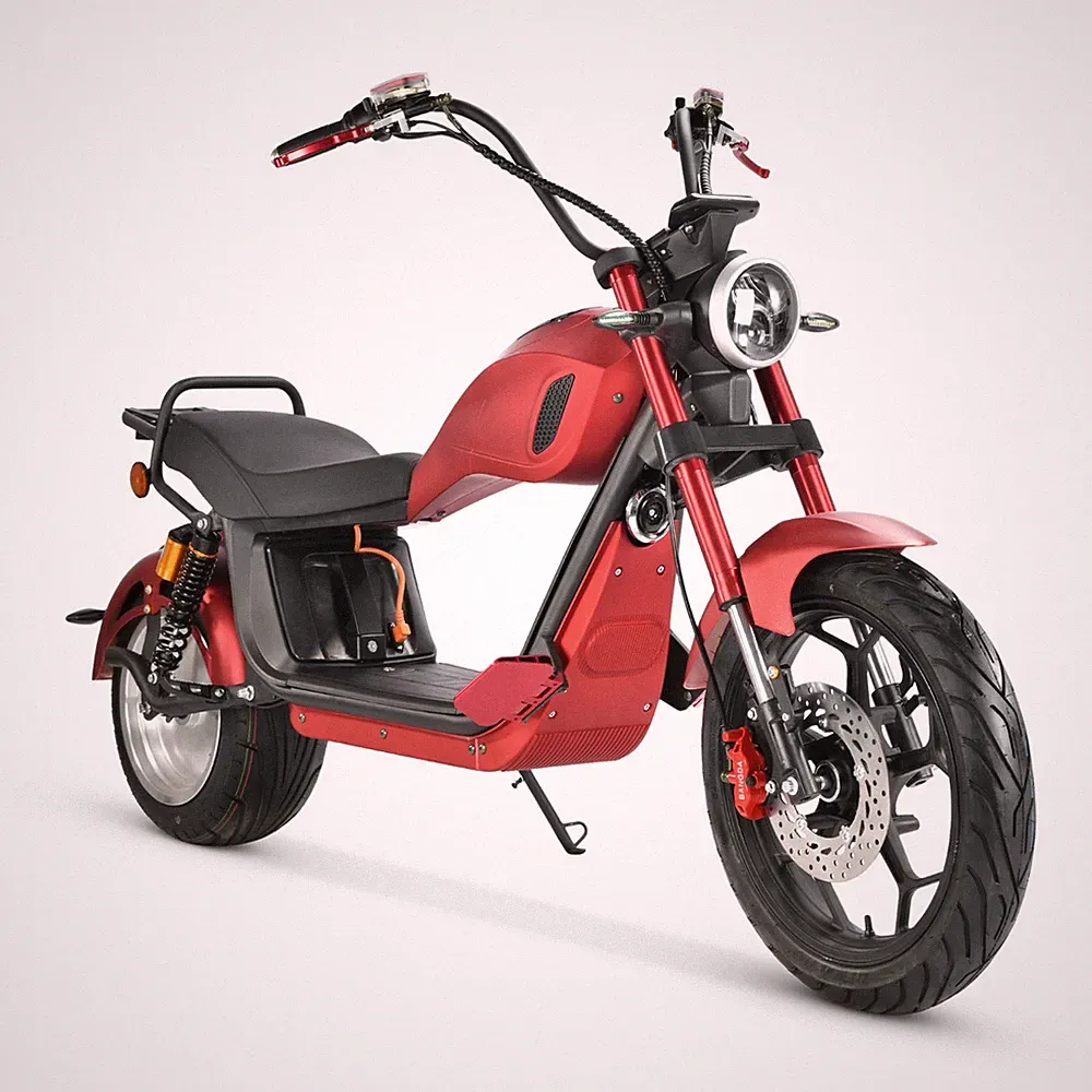 Elektroroller E-Scooter mit Straßenzulassung Chopper 2000 Watt 2 x 20 Ah CP6