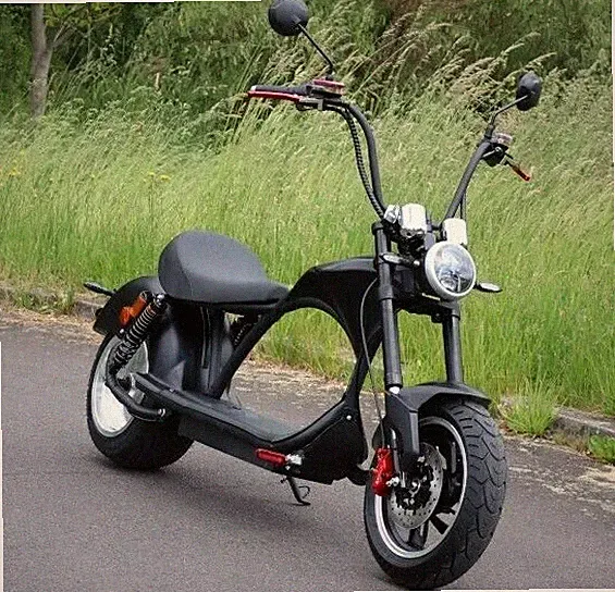 Elektroroller E-Scooter mit Straßenzulassung Chopper 2000 Watt 200 kg Traglast