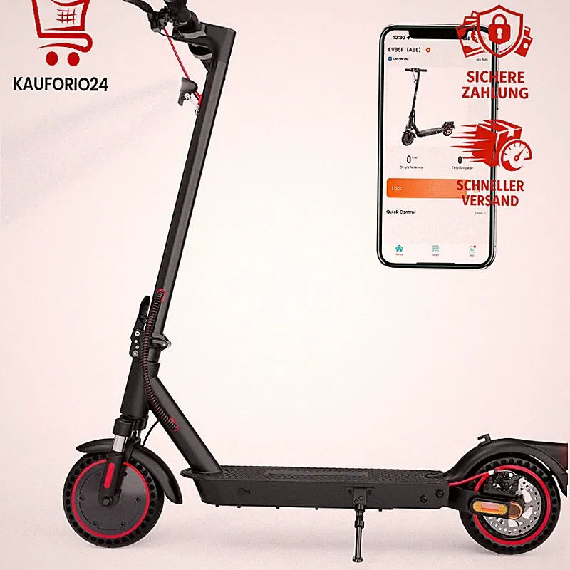 Elektroroller Faltbar E-Scooter 400W Motor 7,8Ah-10,4Ah APP Steuerung bis 120KG