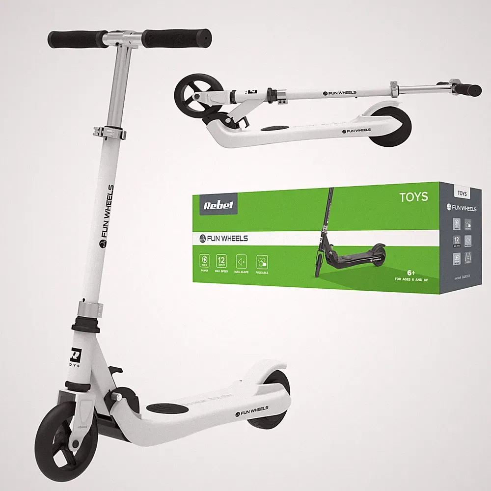 Elektroroller für Kinder, 12 km/h, 50 kg, Rebel