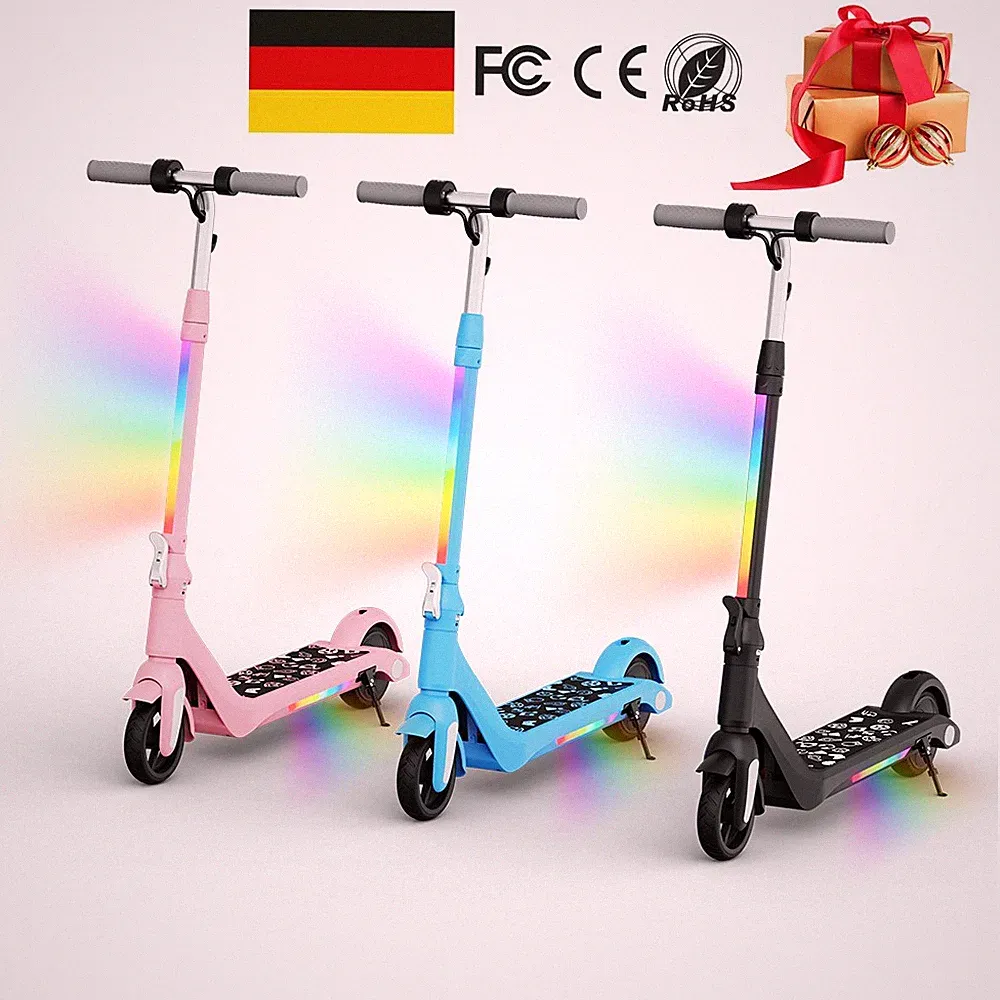 🛴Elektroroller Für Kinder 3-12 Jahre Klappbar Elektroscooter LCD-Anzeige 15km/h