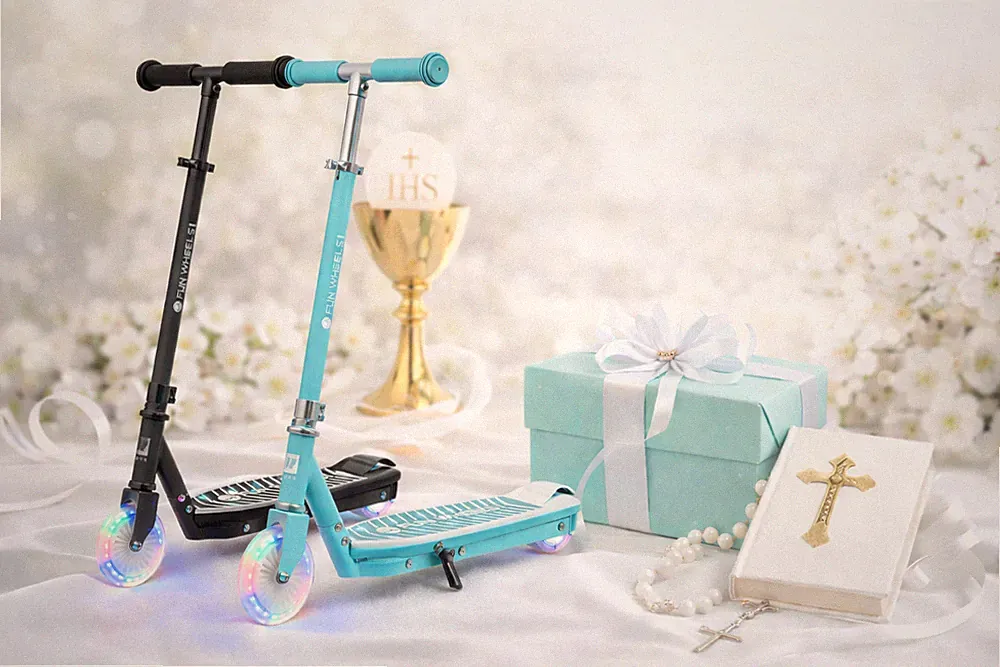 Elektroroller Für Kinder 6-12 Jahre Klappbar Elektroscooter LED-Anzeige E Roller