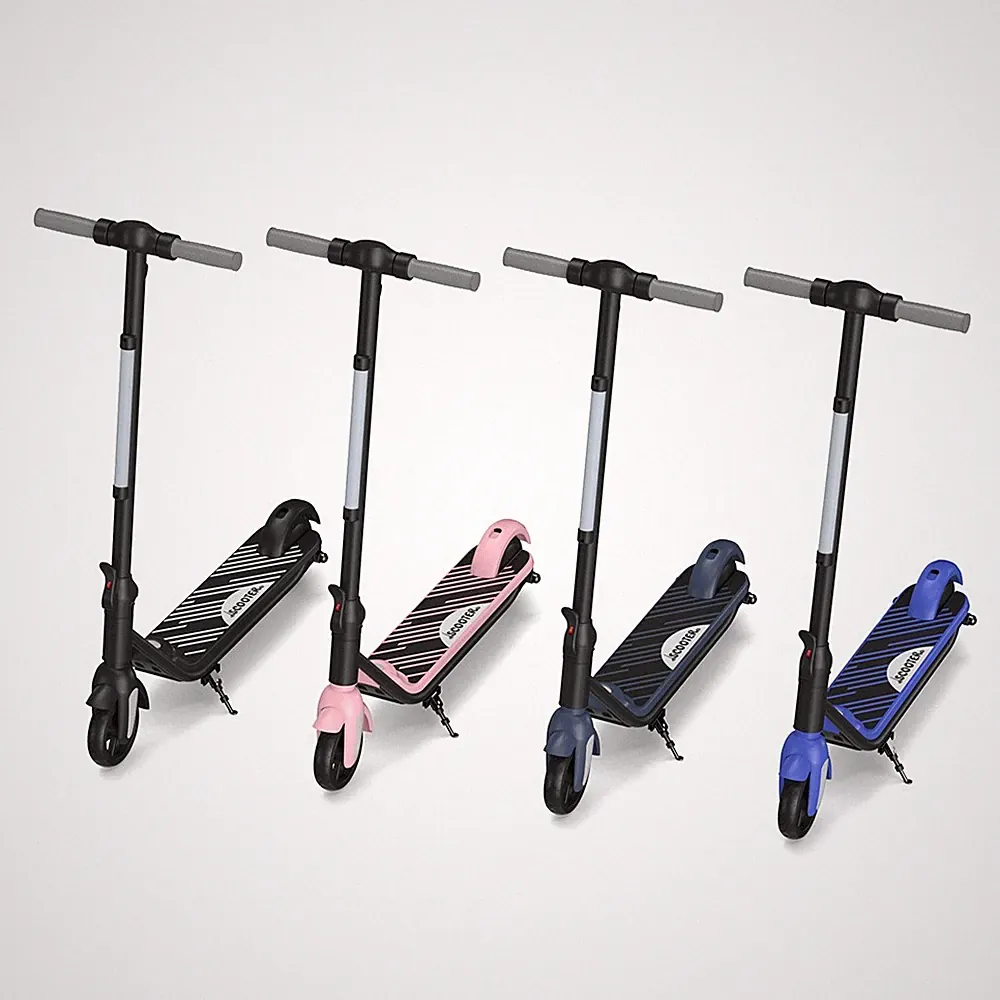 ELEKTROROLLER FÜR KINDER 6-12JAHRE KLAPPBAR ELEKTROSCOOTER LED-ANZEIGE E-ROLLER~