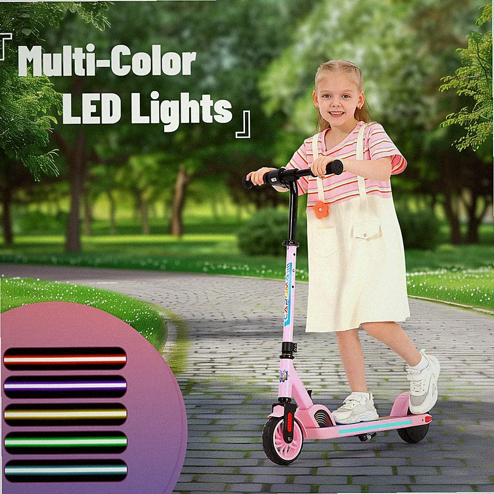 Elektroroller Kinder 180W E Scooter Kinder von 8-12 Jahren bis zu h & 8 km