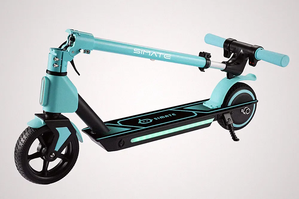 Elektroroller Kinder 6-12 Jahren Elektro Kinderroller 8 Km Bis 14 km/h E Scooter