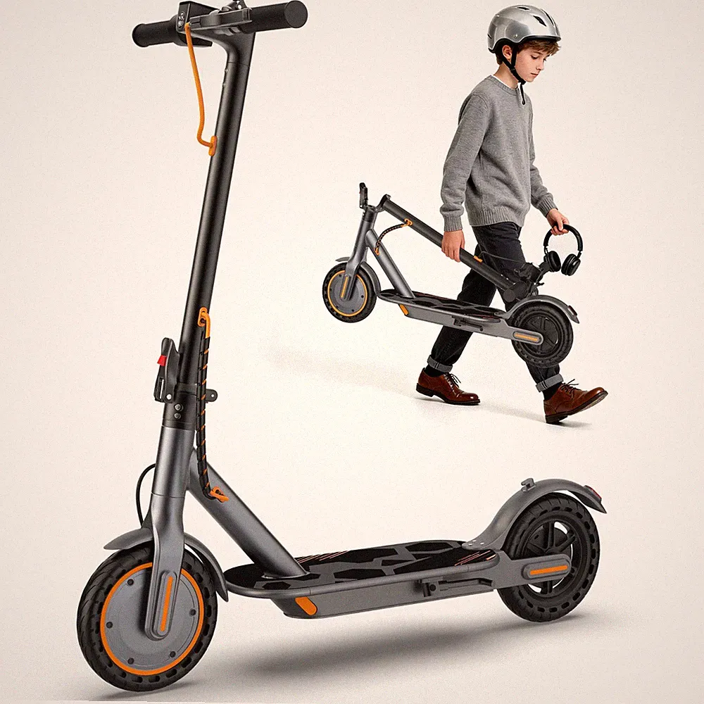 Elektroroller Kinder 6-12 Jahren Klappbar Kinderroller 350W 20km/h E Scooter EU