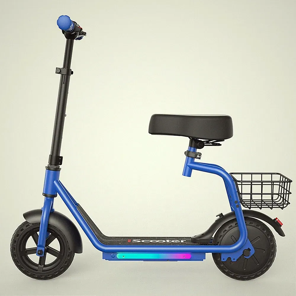Elektroroller Kinder E Scooter Für kinder 6+ Jahren Bis 20km/h Kinderroller Blau
