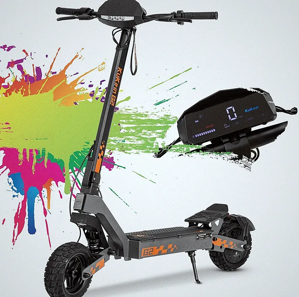 Elektroroller Kukirin 48V 15Ah Batterie 500W Motor 25 km/h Offroad E-Scooter