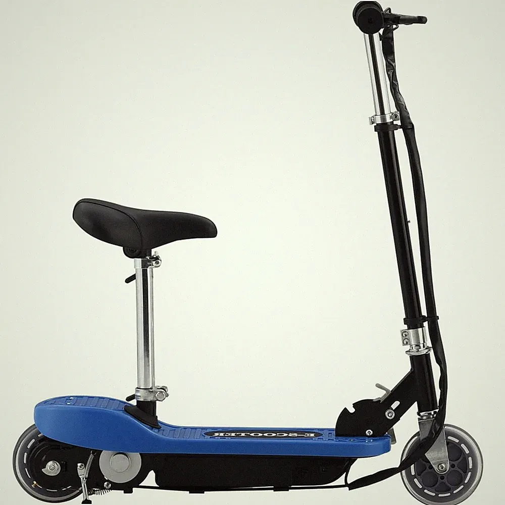 Elektroroller Mit Sitz 120 W Blau
