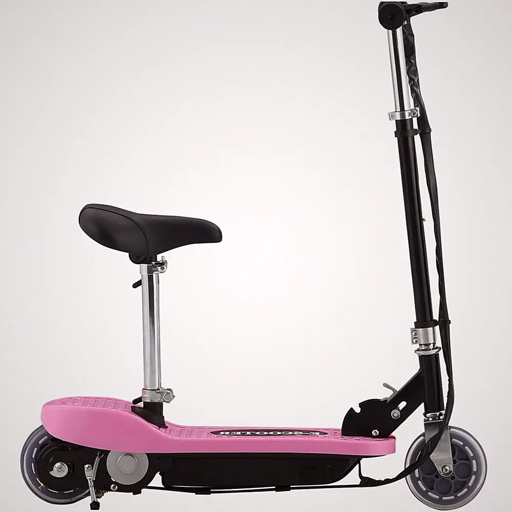 Elektroroller Mit Sitz 120 W Rosa