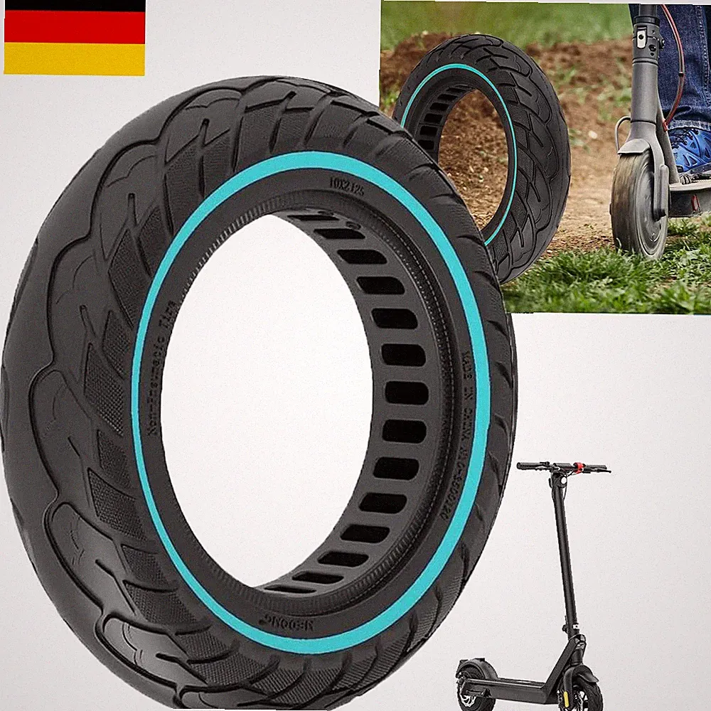 Elektroroller Reifen Schlauchlose Vollgummireifen E-Scooter Ersatz 8.5 Zoll DHL