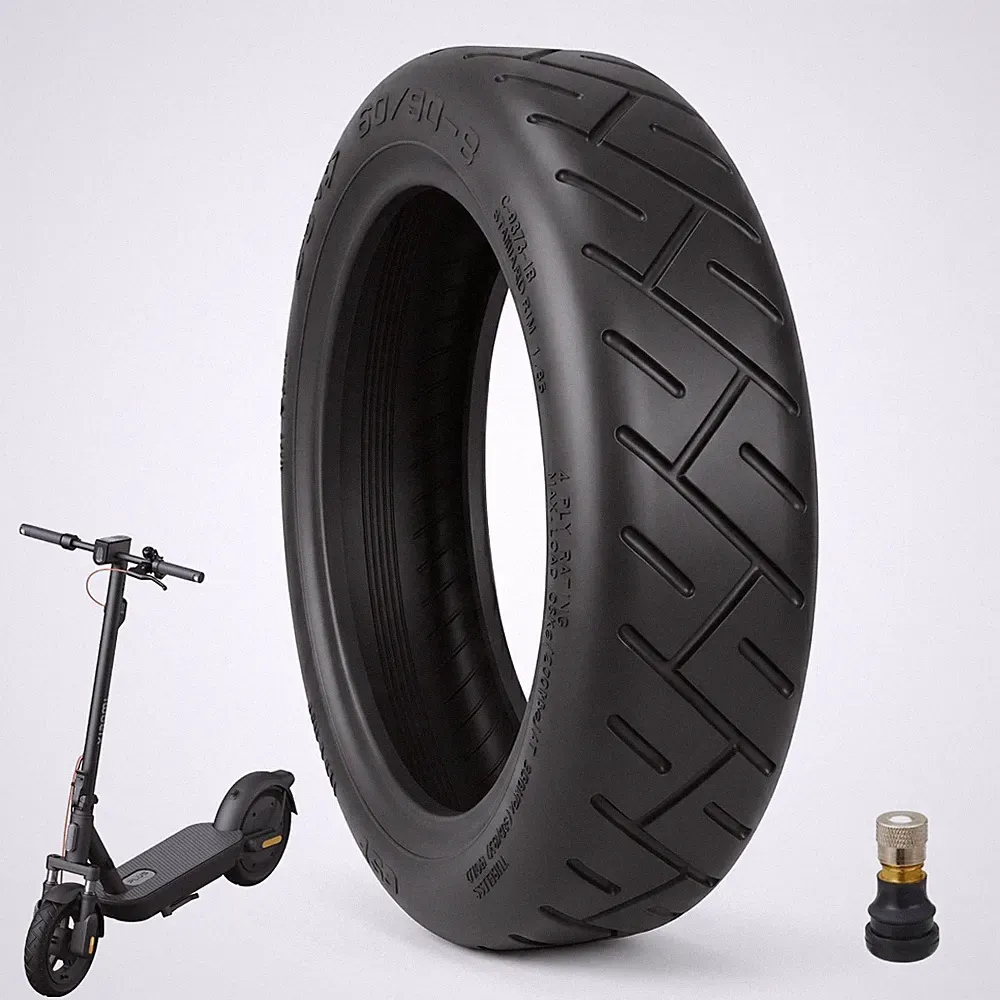 Elektroroller Reifen Zubehör Tubeless Rutschfest Stoßdämpfung 12 Zoll 1 Stück
