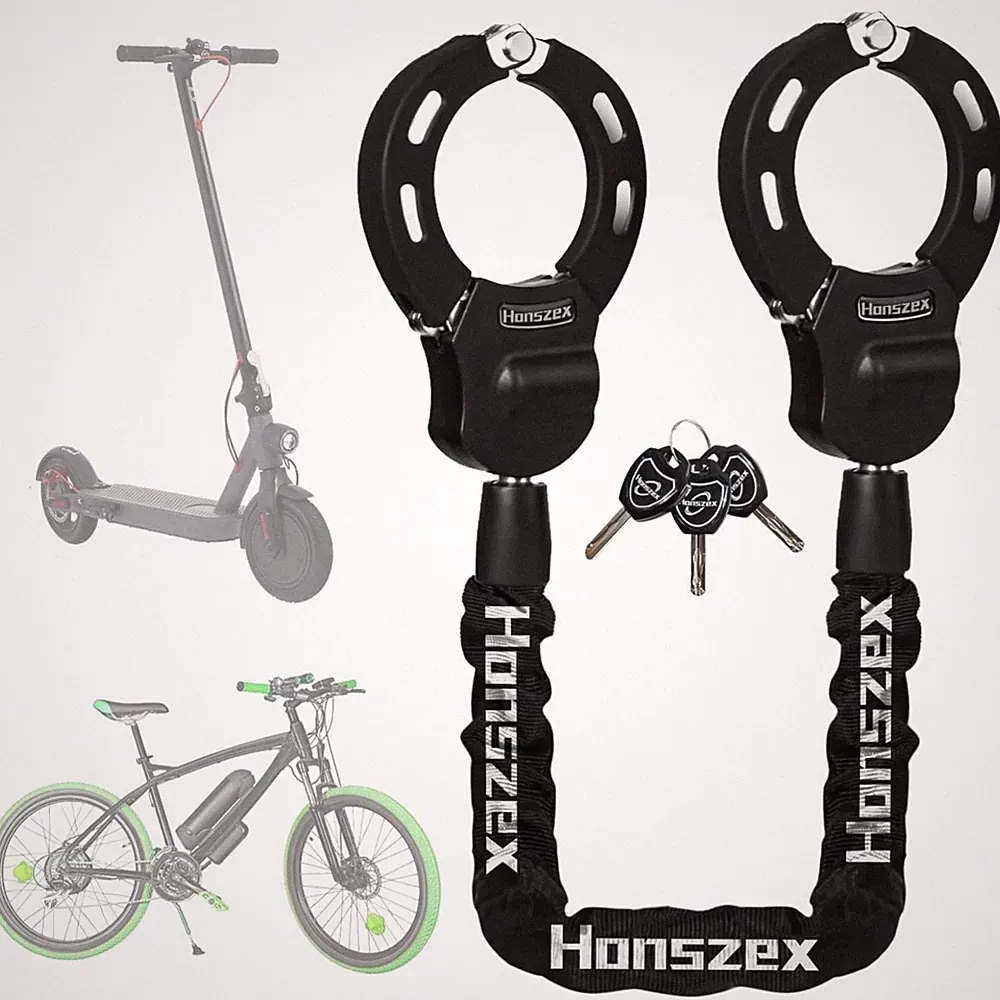 Elektroroller Schloss Fahrradschloss Kettenschloss Diebstahlsicherung Sicher