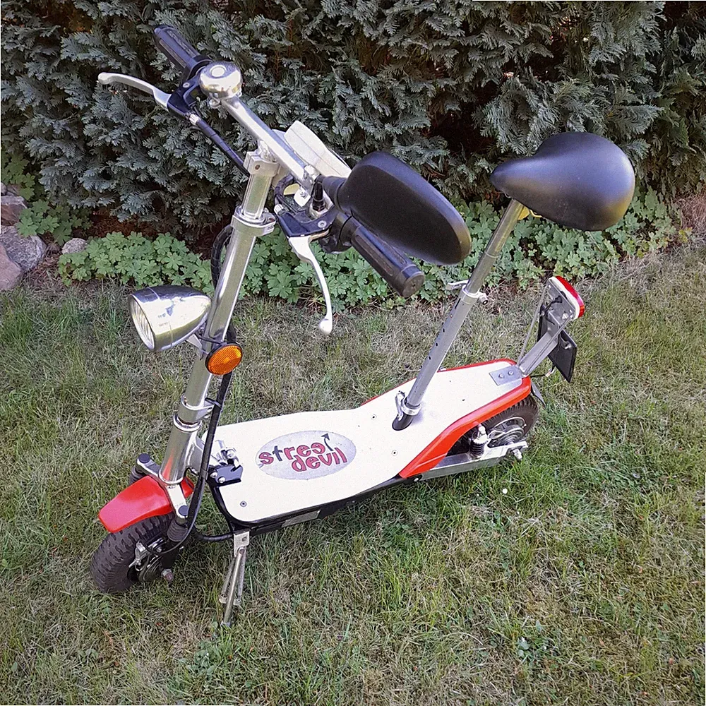 Elektroroller "Street Devil" - Elektroscooter - Scooter - mit Sitz - Preis VB