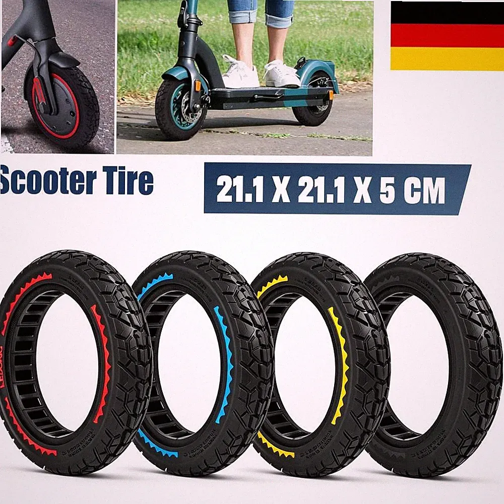 Elektroroller Vollgummireifen 8,5 Zoll, Pannensicher, E-Scooter Ersatzreifen DHL