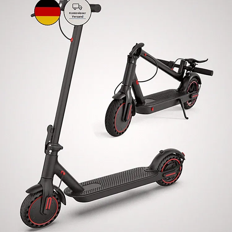 Elektroroller W4 Pro mit Straßenzulassung, 10,4 Ah Akku, 25-35 km Reichweite