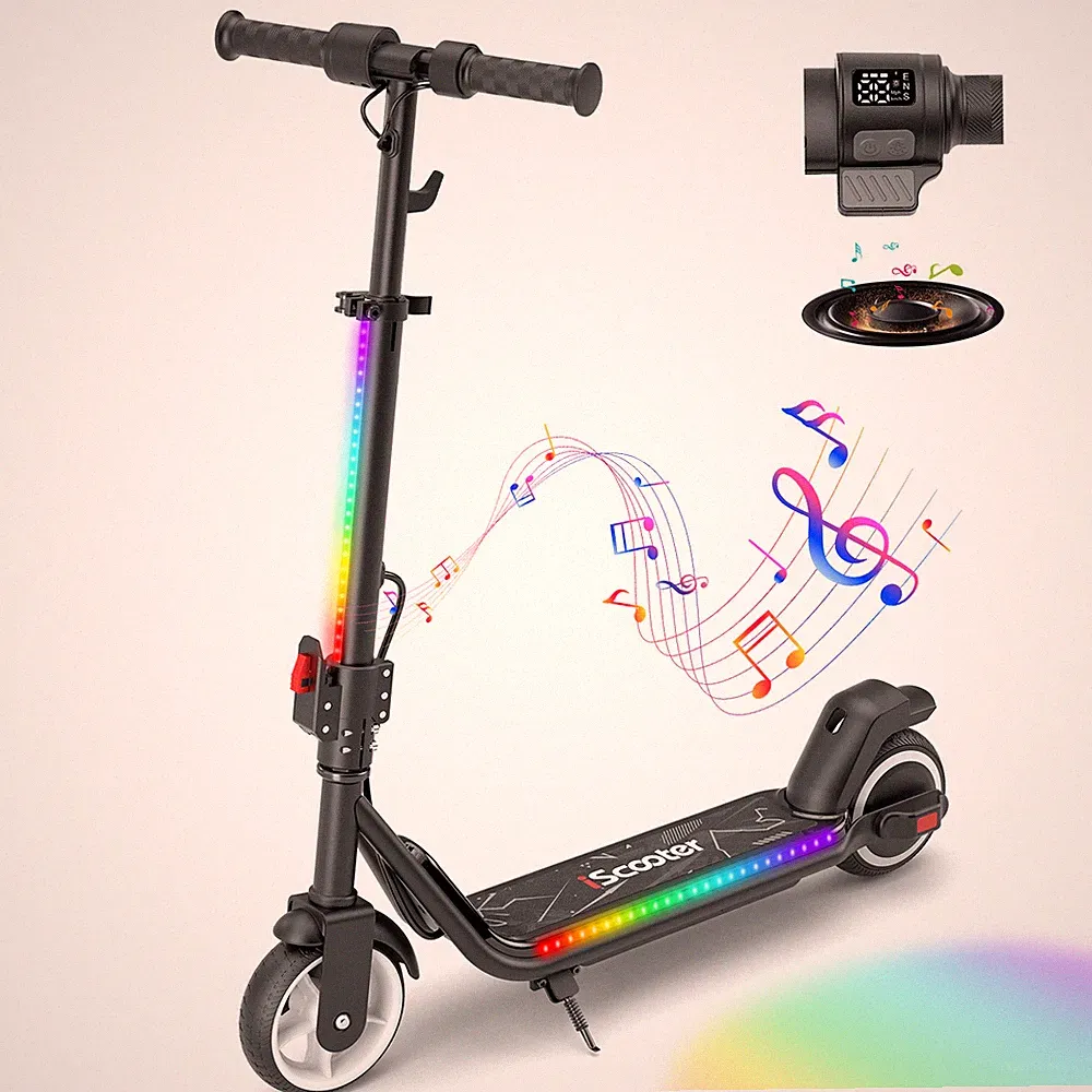 Elektroscooter 19km/h Für Kinder Elektroroller Kinderroller ab 8 Jahren E Roller