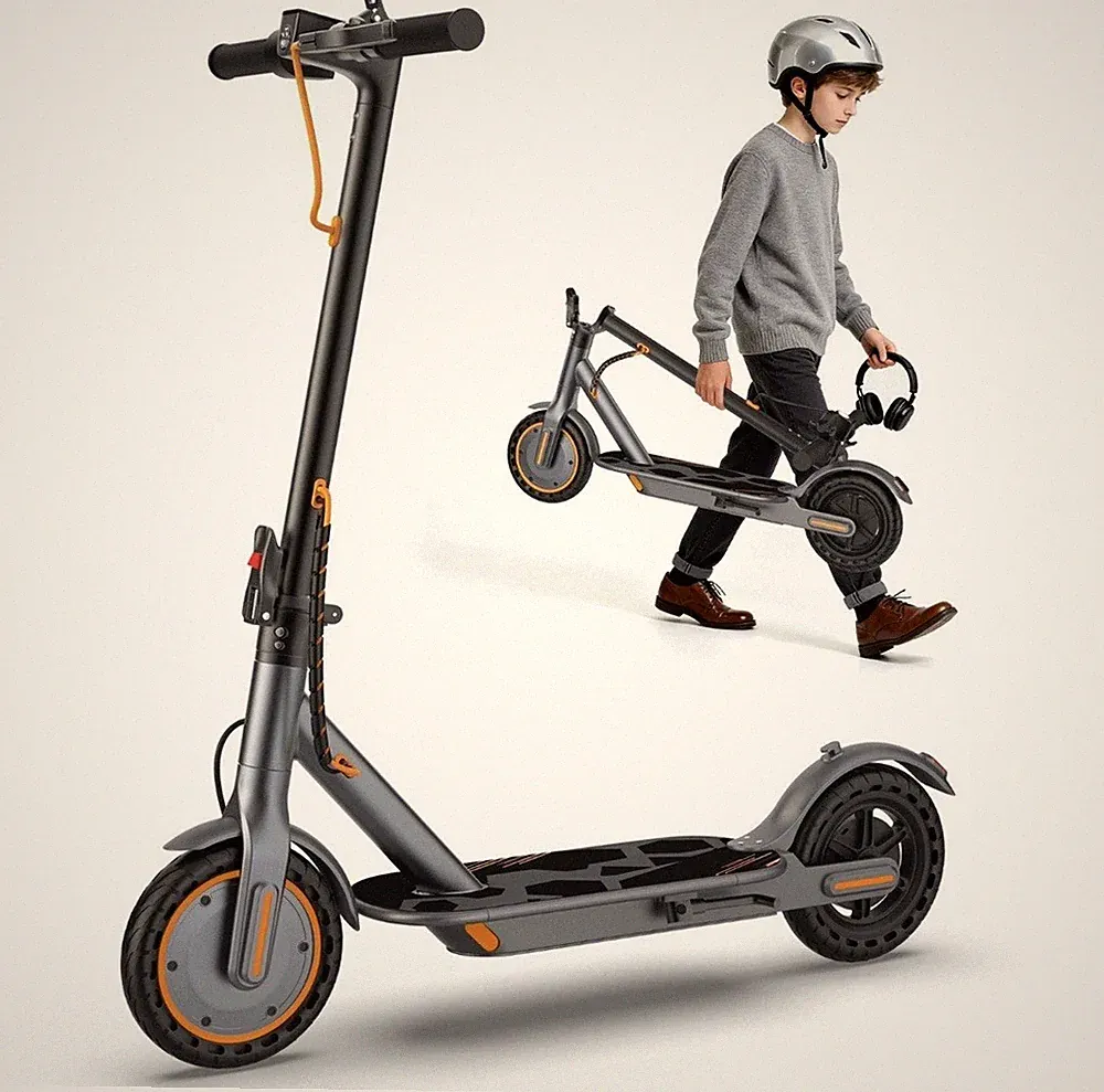 Elektroscooter Für Kinder Elektroroller 20km/h Kinderroller ab 6 Jahren E Roller