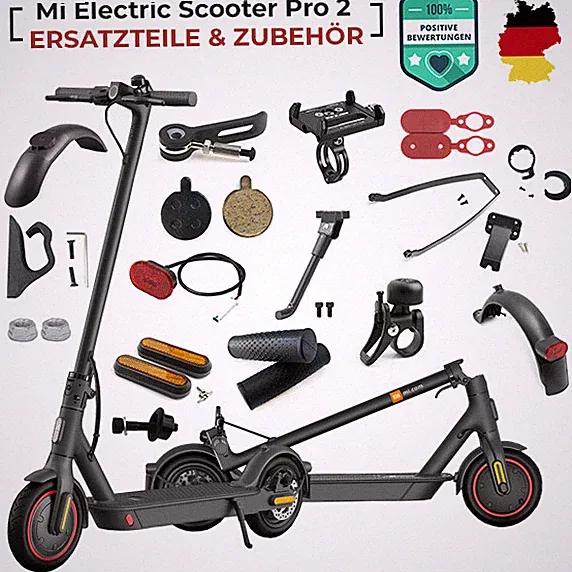 Ersatzteile und Zubehör für XIAOMI PRO 2 E-Scooter E-Roller Elektroroller