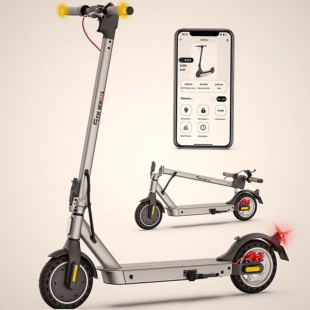 ES09 Lite 8,5'' Elektroroller 350W E-Scooter mit Straßenzulassung ABE Off-road