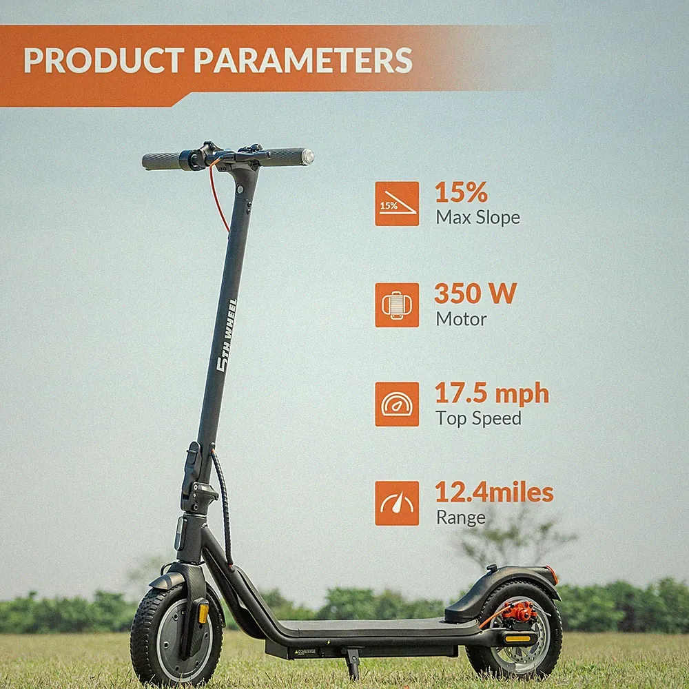 ES16 Pro Elektroroller 10" 350W 7,5AH Klappbar Off-road E-Scooter mit APP 25km/h