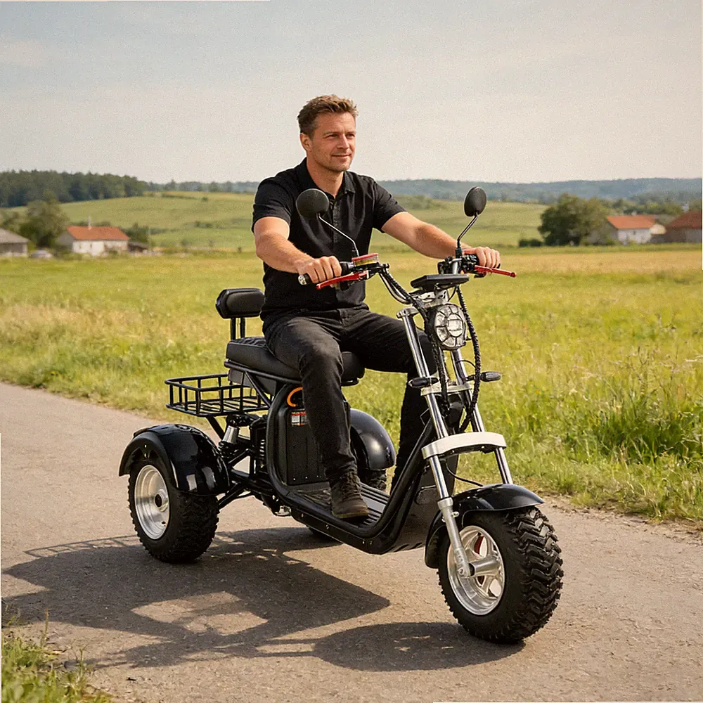 EU DE COC-Straßenzugelassene Elektroroller 4000W Motor Geschwindigkeit 45-55KM/H