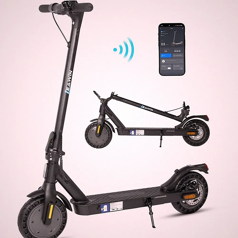 Faltbar E-Scooter 10'' Off-road E-Roller 500W Elektroroller 10,4Ah Elektroroller