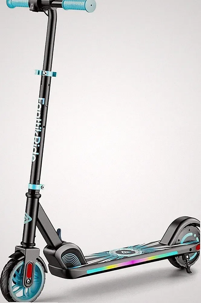 FanttikRide C9 Apex Elektroroller für Kinder 8-12 Jahren, Bluetooth-Musik, Bunte