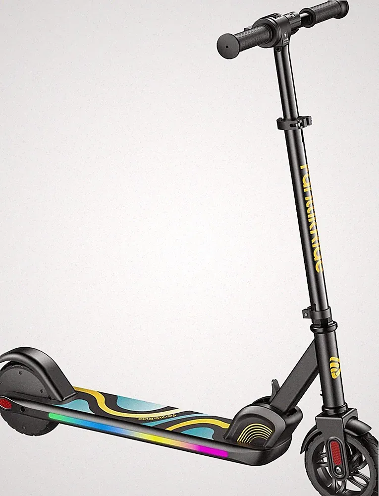 Fanttikride C9 Pro Elektroroller Für Kinder 8-12 Jahren, Bunte Regenbogenlichter