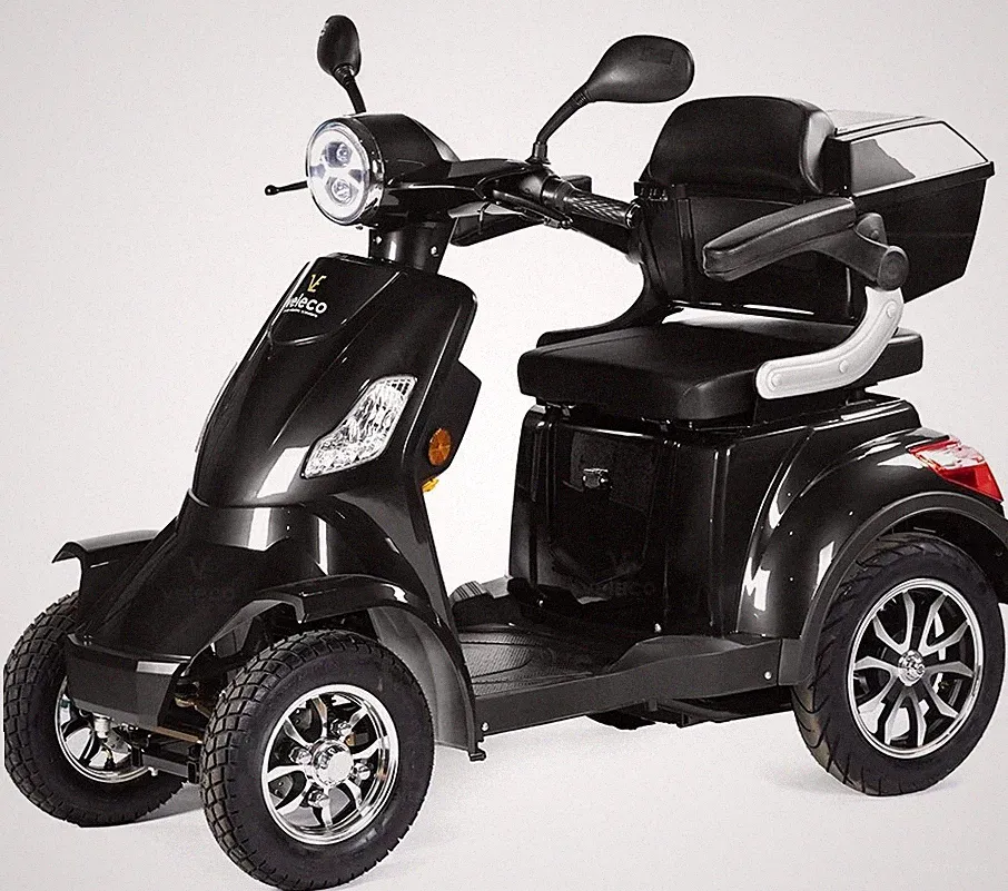 FASTER Lithium Ion Elektromobilität Roller 1000W 4 Rädern VELECO
