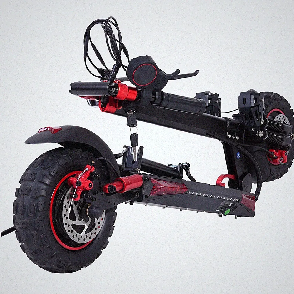 FREEBOY 11'' Offroad Elektroroller 1200W 18Ah E-Scooter Mit Sitz 50km/h 150KG