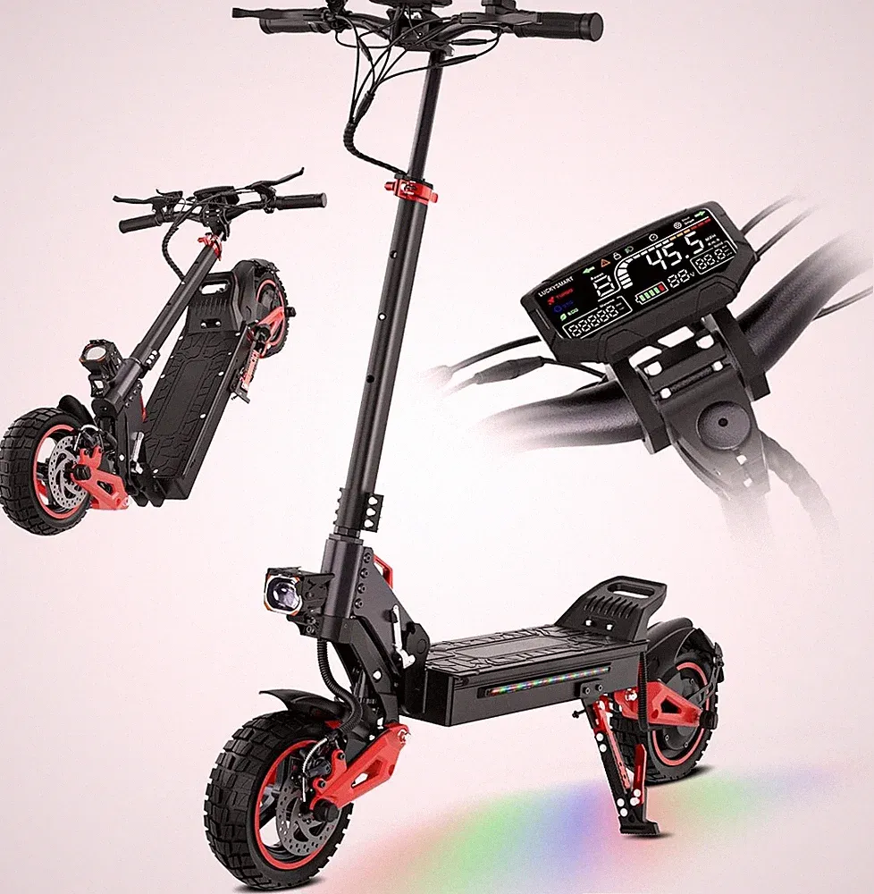 Freeboy Elektroroller J15MAX 11 Zoll Offroad E-Scooter 48V 18AH 50KM E-Roller