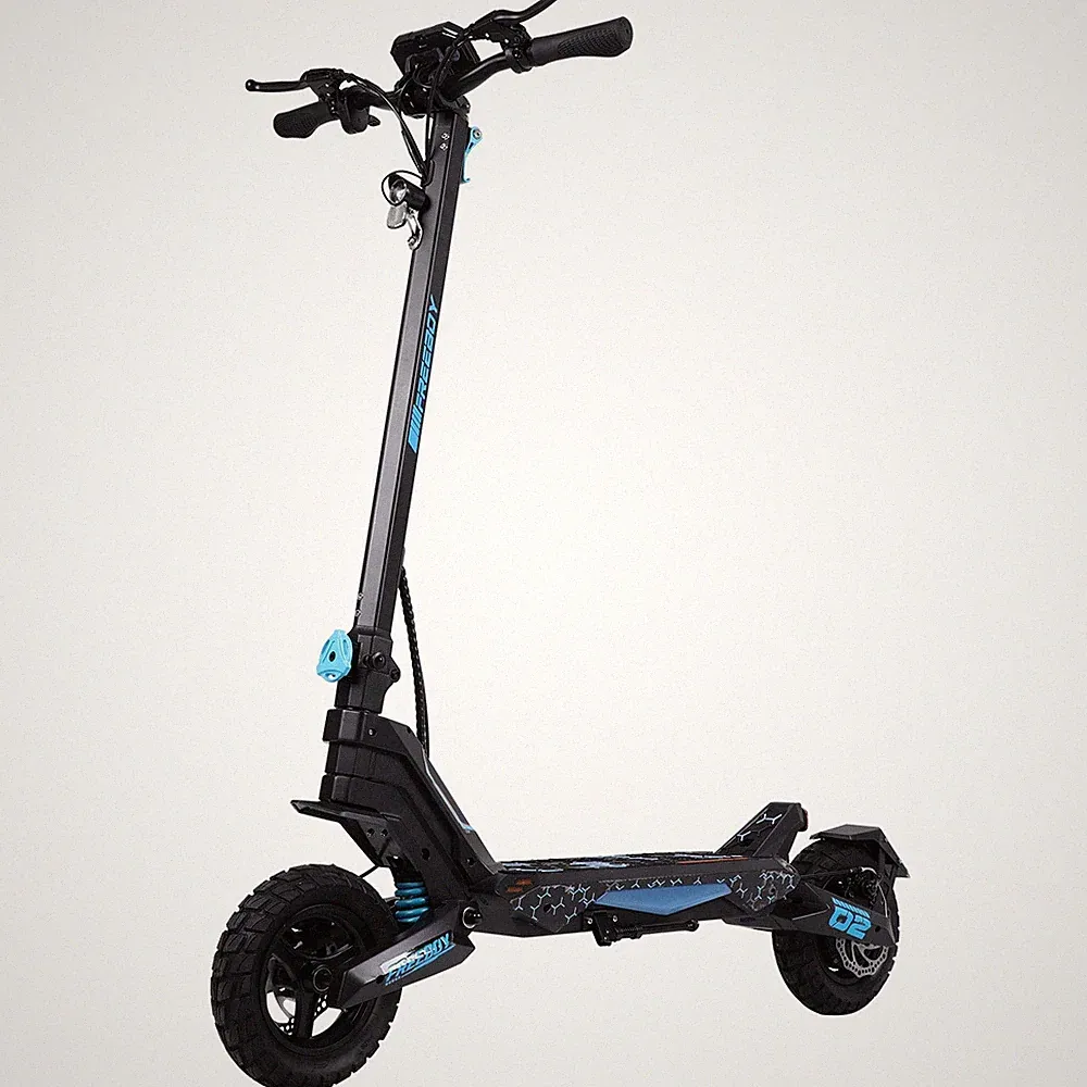 Freeboy G2 10 Zoll Elektroroller 800W 48V 13AH Offroad E-Scooter 45km/h 120kg