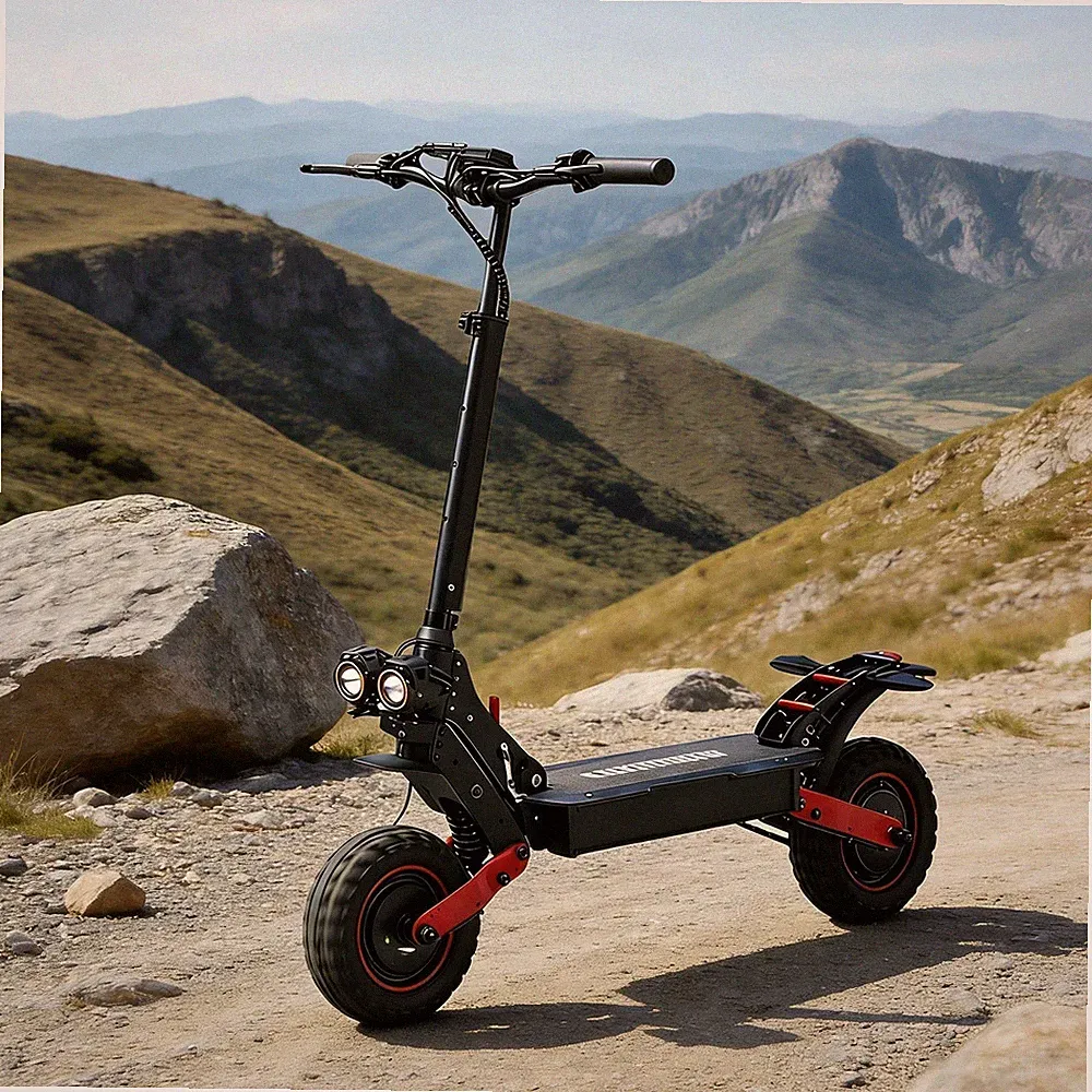 Freeboy H6 E-Scooter 11" Elektroroller 2400W 21Ah Off-road Tire Klappbar 60 km/h