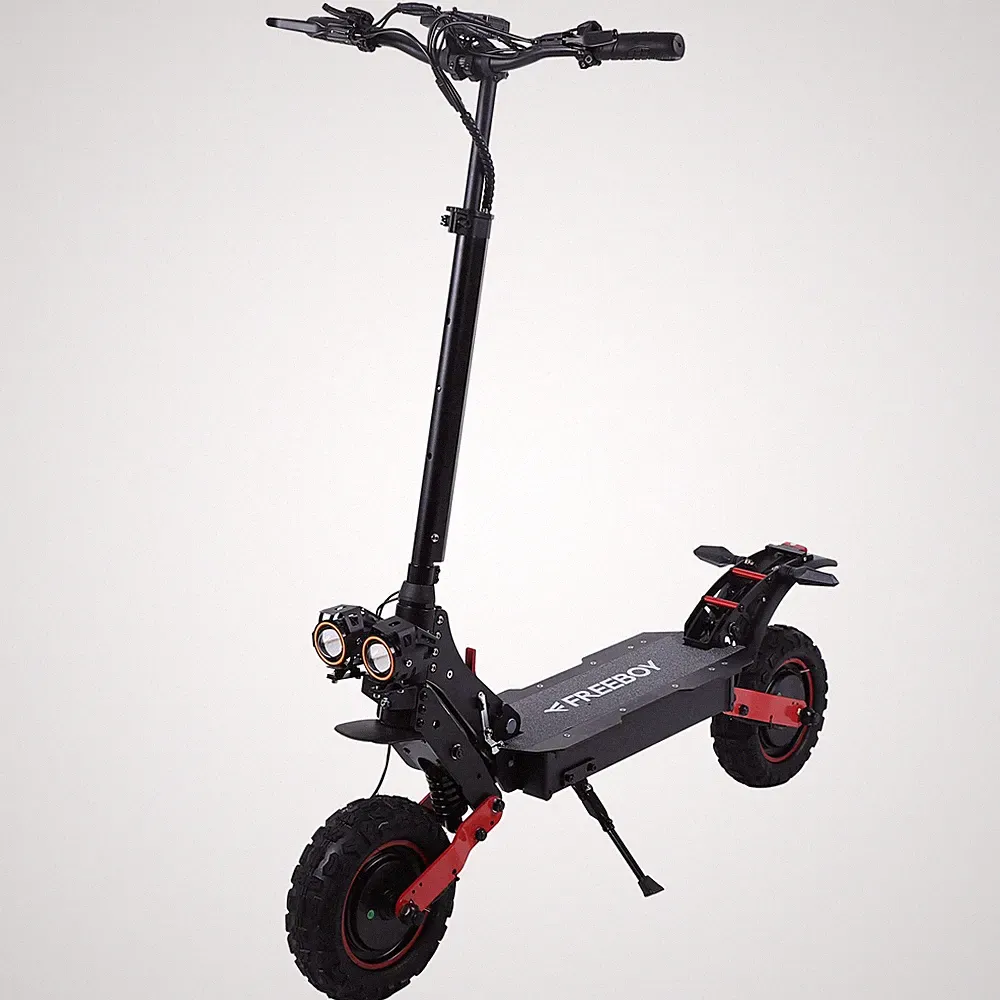 Freeboy H6 E-Scooter 1200W*2 60V 11 Zoll Off-Road Elektroroller Bis 60KM/H 23A