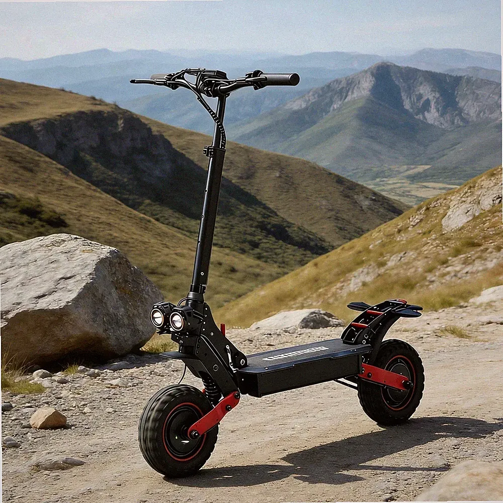 Freeboy H6 Elektroroller 2400W 21Ah 11" E-Scooter Off-road 55KM Faltbar E-Roller
