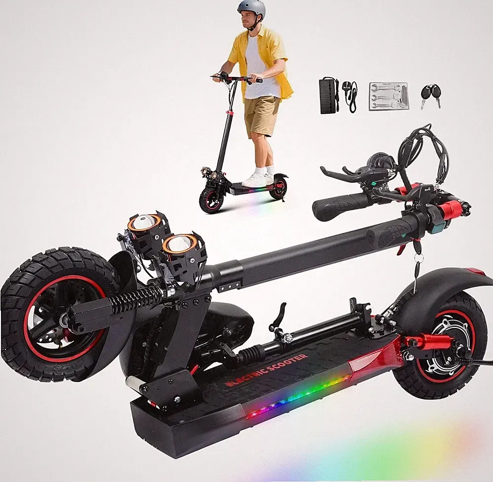 Freeboy J01 Elektroroller 500W 48V/15Ah Offroad E-Scooter 10'' Klappbar E-Roller
