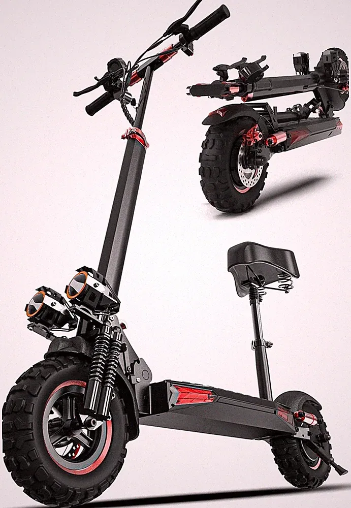 Freeboy J11 MAX 11'' Elektroroller 1200W 48V/18Ah Klappbar Off-road E-Scooter EU