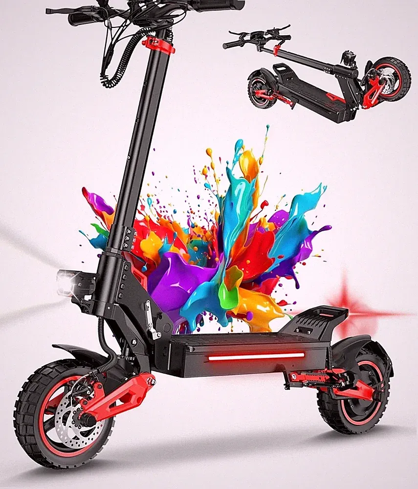 Freeboy J15 MAX 11" Offroad E-Scooter 1600W 48V/18Ah Elektroroller 50kmh 150kg