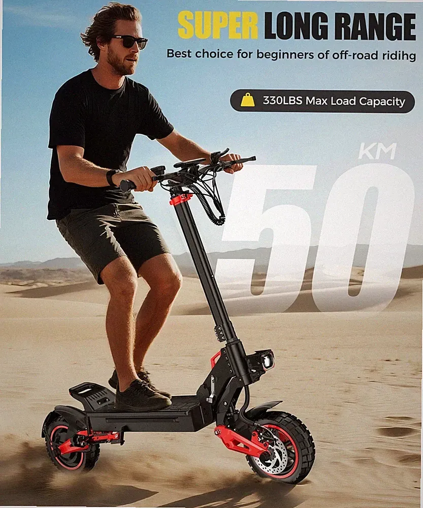 Freeboy J15 MAX Elektroroller 1600W 18AH 50KM Offroad E-Scooter 11 Zoll E-Roller
