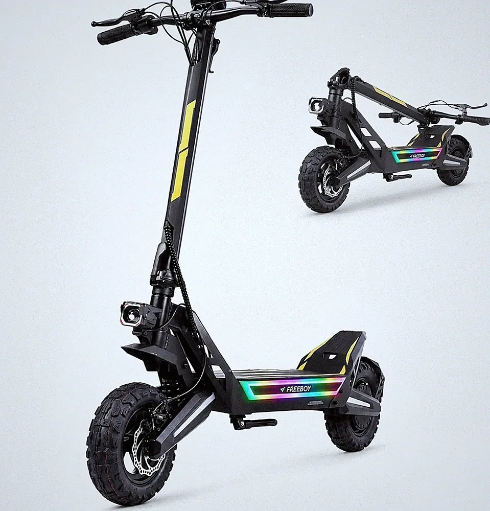 Freeboy J2MAX 11'' Elektroroller 1200W 18,2Ah E-Scooter Offroad E-Roller 55 km/h