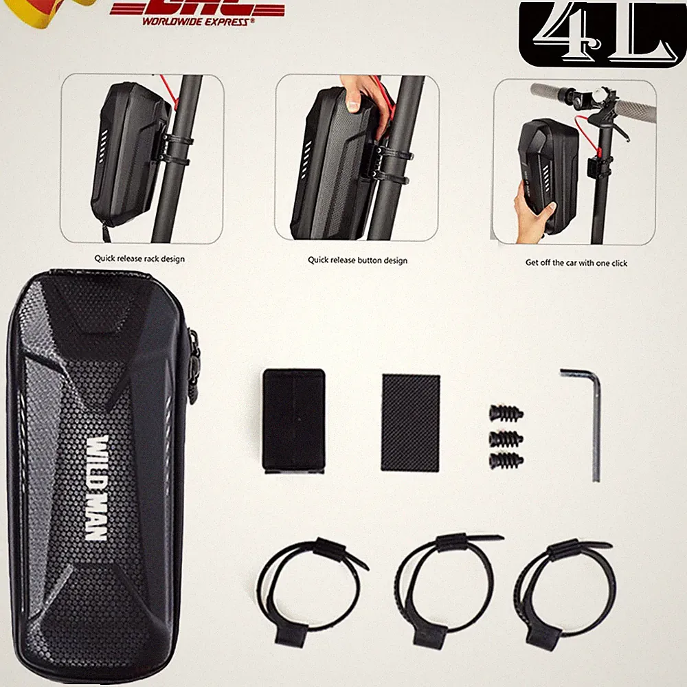 Für E-Scooter Elektroroller Xiaomi Ninebot Lenkertasche Handtasche Wasserdicht