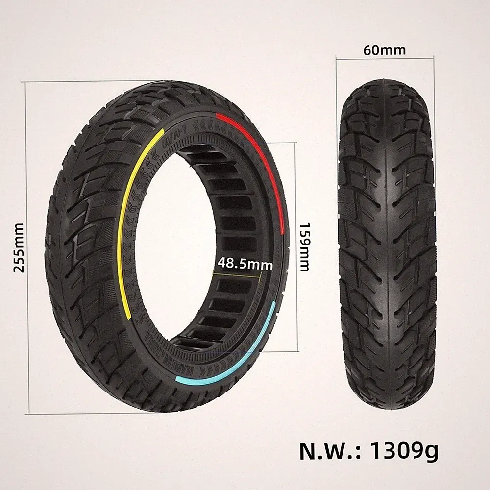 Für Xiaomi 4 Pro Elektroroller Ersatzreifen 10 Zoll Solid Off Road Typ
