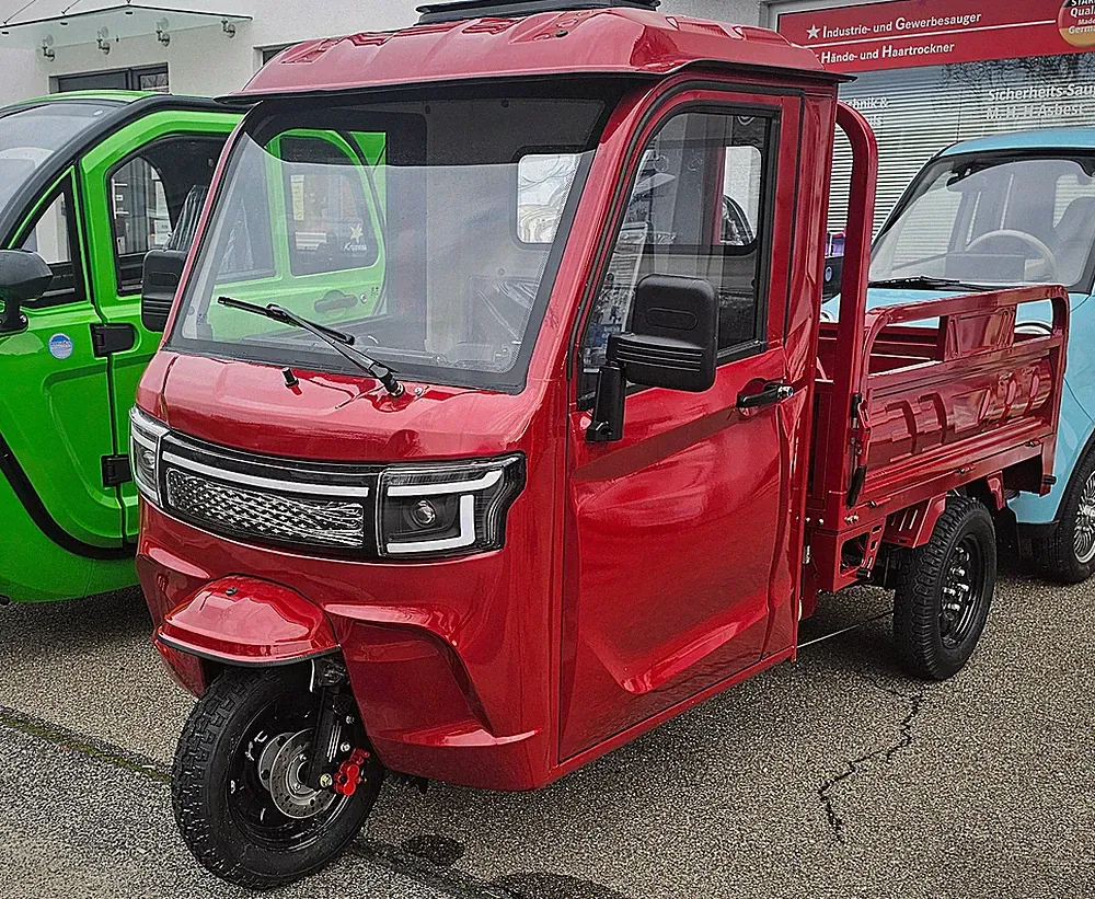 GECO Lite Truck gXP 3kW| 72V Kabinenroller Roller Mofa 25-45 km/h Elektro-Lasten