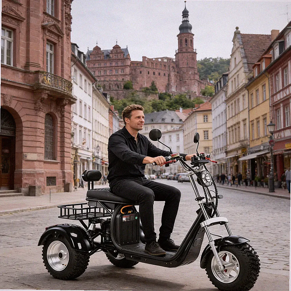 Geschwindigkeit 45-55KM/H EU DE COC-Straßenzugelassene Elektroroller 4000W Motor