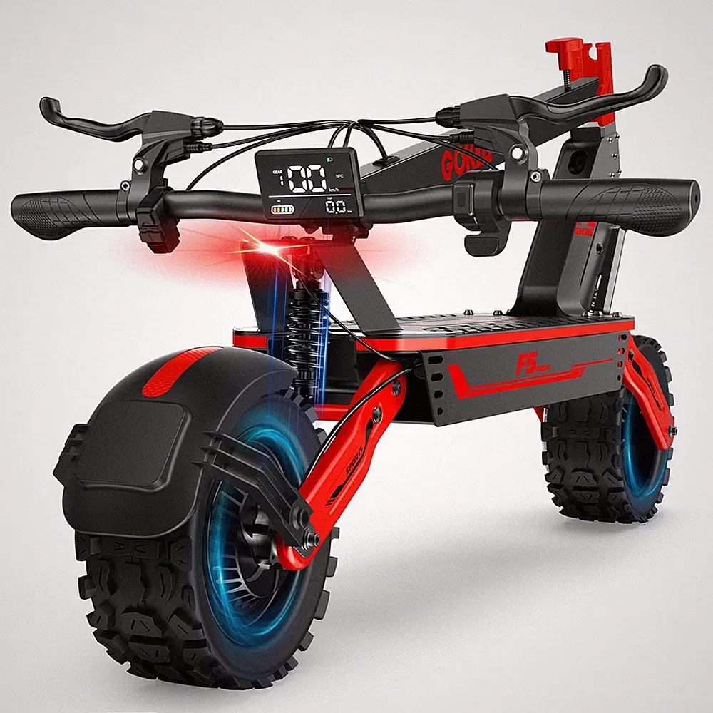 Gokeep F5 Elektroroller 1000W Elektro-Roller 11 Zoll E-Scooter 52V 20AH Faltbar