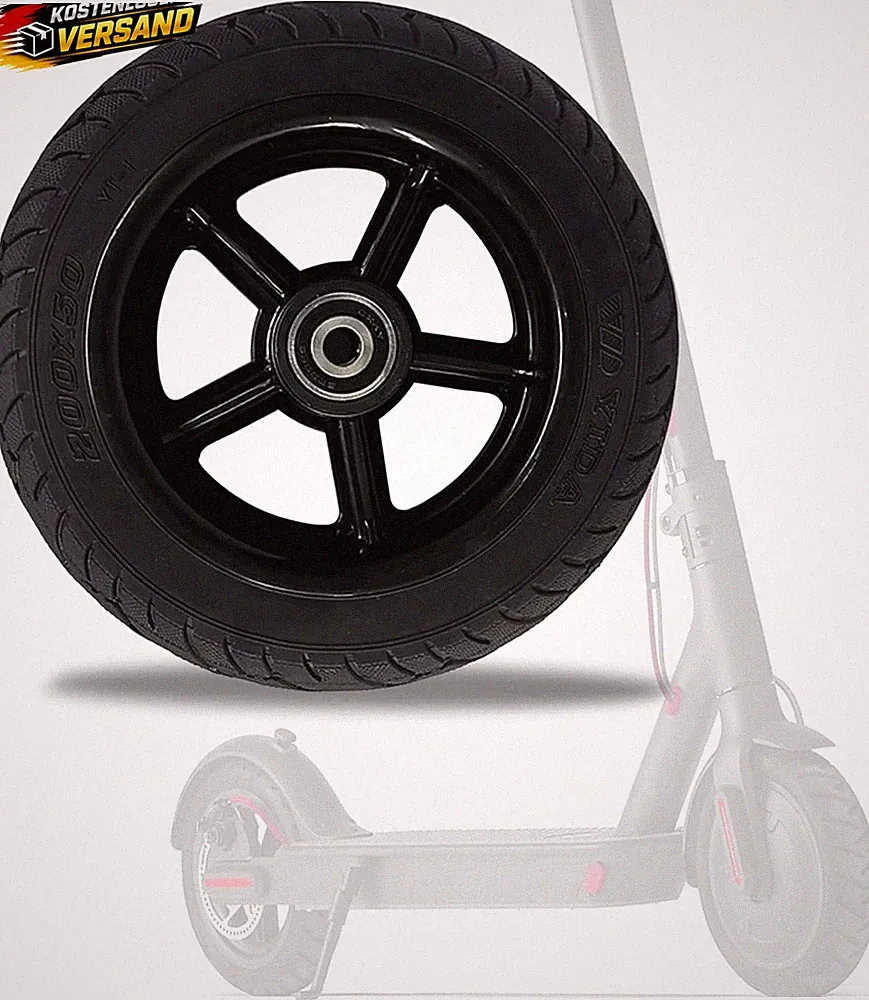 Golgner 8 Zoll E Scooter Reifen, Elektroroller Vollgummireifen 200X50, Nicht Pne