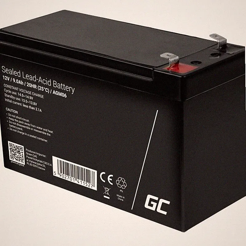 Green Cell Bleiakku AGM06 12V 9Ah Zyklenfest für USV-Anlage - Sehr Gut