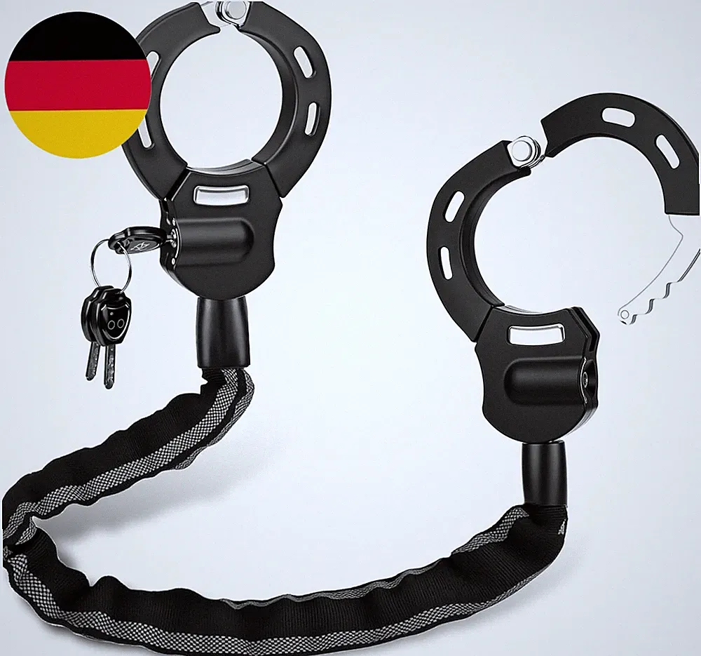 Gukkk E Scooter Schloss,Handschellenschloss Mit Schlüssel, Fahrradschloss Für E